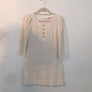 Juicy Couture white lace dress